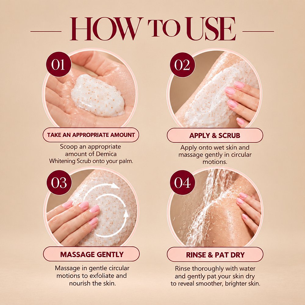 DEMICA WHITENING SCRUB 100G