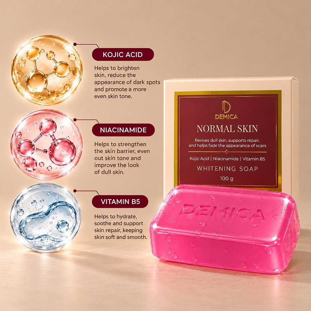 DEMICA WHITENING SOAP 100G