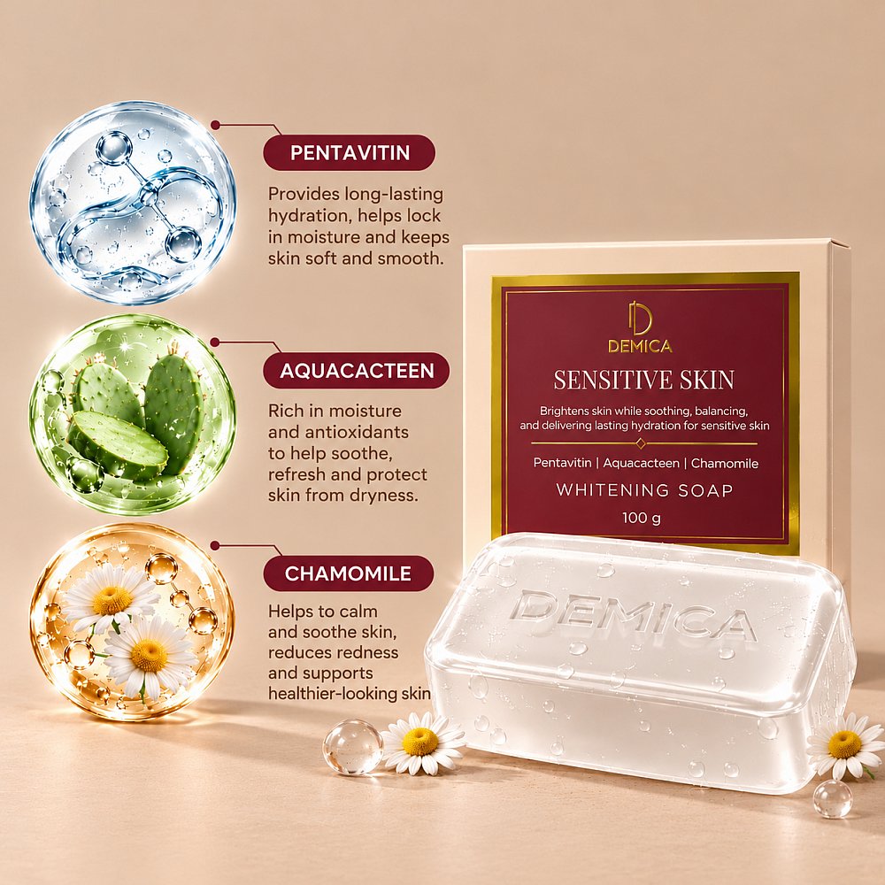 DEMICA WHITENING SOAP 100G