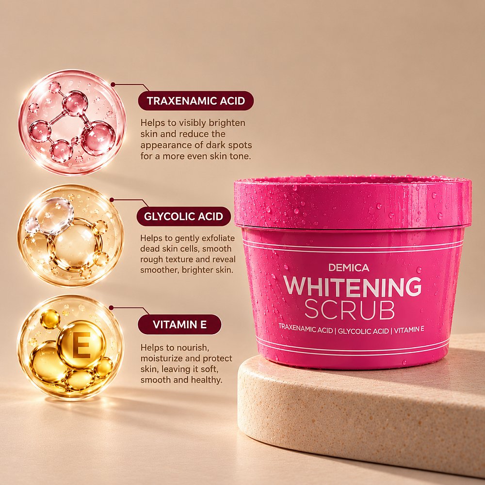DEMICA WHITENING SCRUB 100G