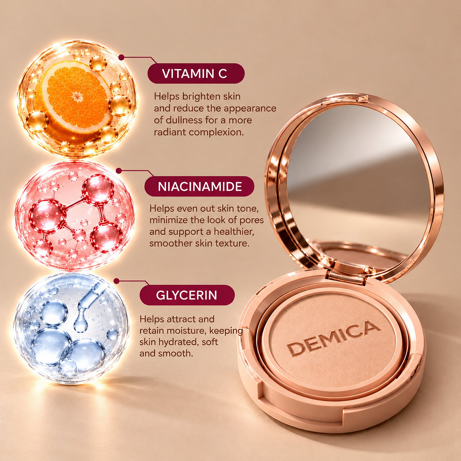DEMICA CUSHION FOUNDATION 8G