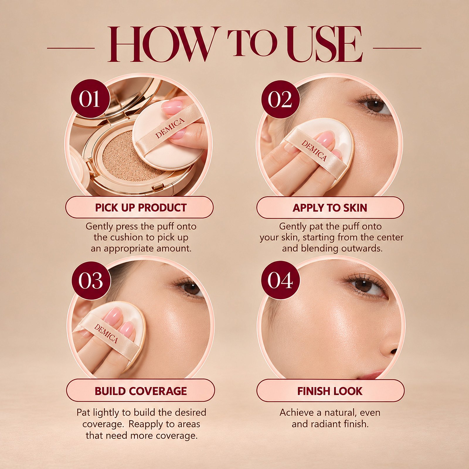DEMICA CUSHION FOUNDATION 8G